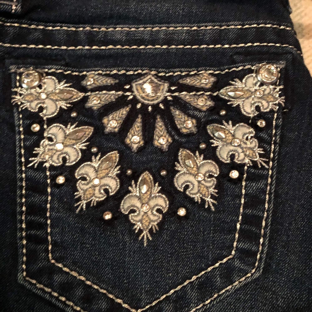 NWOT $220- Miss Me Signature Skinny jeans size 27 - Picture 5 of 6